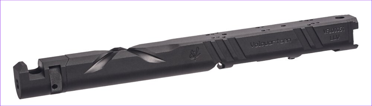 Volquartsen LLV-4X Black 6" (Mamba) Upper for Ruger Mark IV, Threaded 1/2"x28 Threads VC4LLV-0033