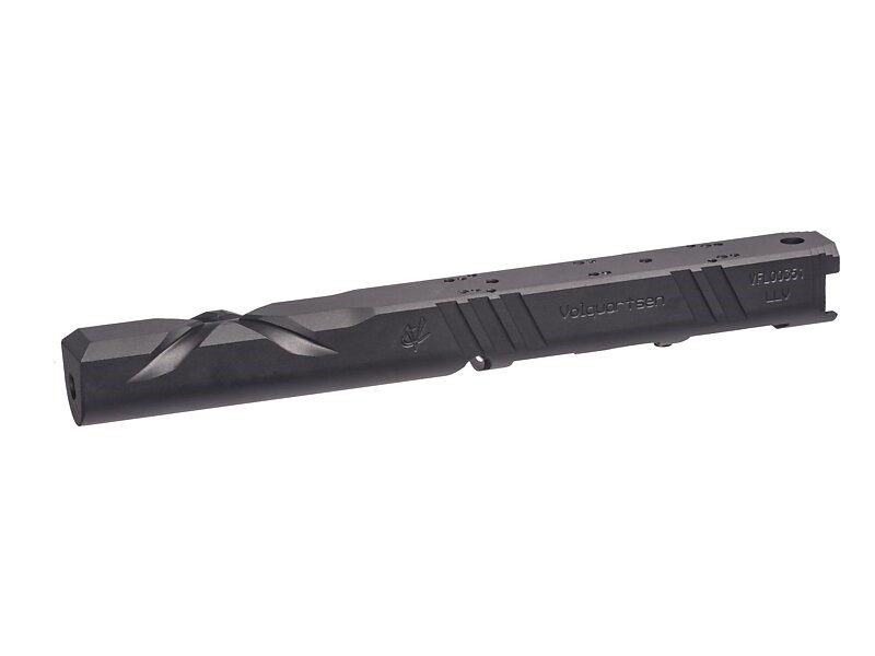 Volquartsen LLV-4X Black 6" (Mamba) Upper for Ruger Mark IV, Non-Threaded, VC4LLV-0035