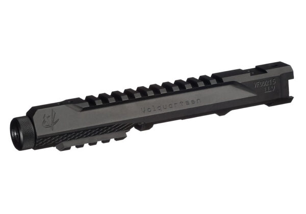 Volquartsen Ruger Mark IV LLV 4" Black 1/2"x28