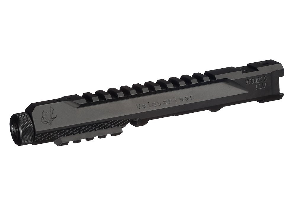 Volquartsen Ruger Mark IV LLV 4" Black 1/2"x28