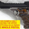 Volquartsen Ruger Mark IV LLV 4" Black 1/2"x28