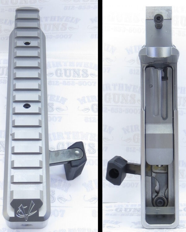 Volquartsen Stainless Summit Bolt Action Receiver and Bolt for Ruger 10/22 platform VCB-LRA-0001