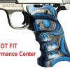 Volquartsen Blue Right Hand Laminated Wood Grips for S&W SW22 Victory VCSWG