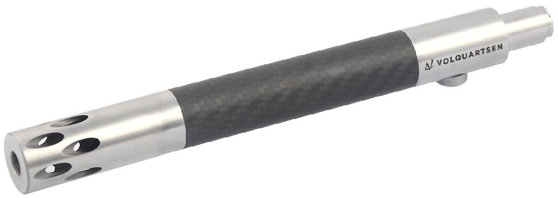 Volquartsen Carbon Fiber Lightweight Barrel with Forward Blow Comp for SW22 1/2"x28 Threads