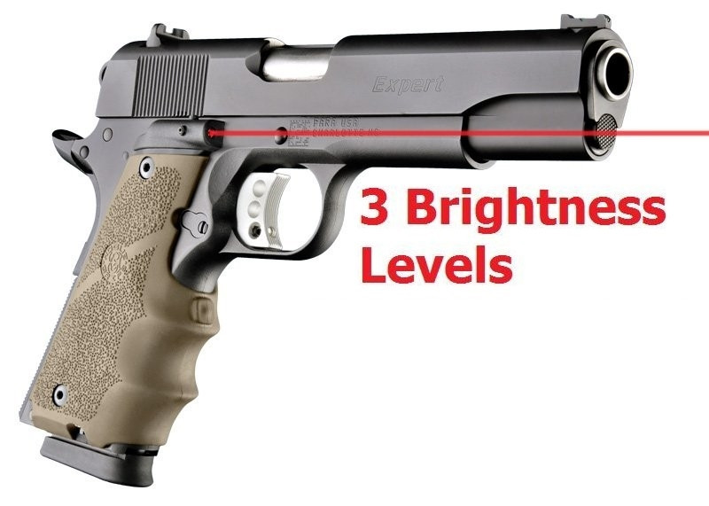 Hogue FDE, Tan, Flat Dark Earth (LE) Laser Enhanced 1911 Grips 45083