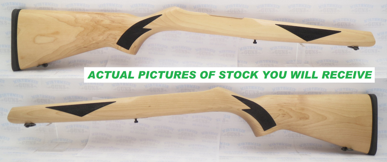 Factory Ruger 75th Anniversary 10/22 hardwood Stock hardwood Model 41275