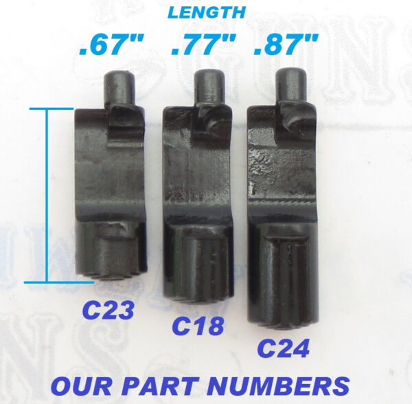 Factory Ruger Blued Magazine Latch Compare