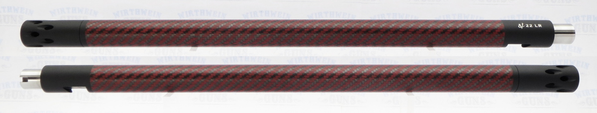 Volquartsen VC10LCF-002 10/22 Red Carbon Fiber Barrel