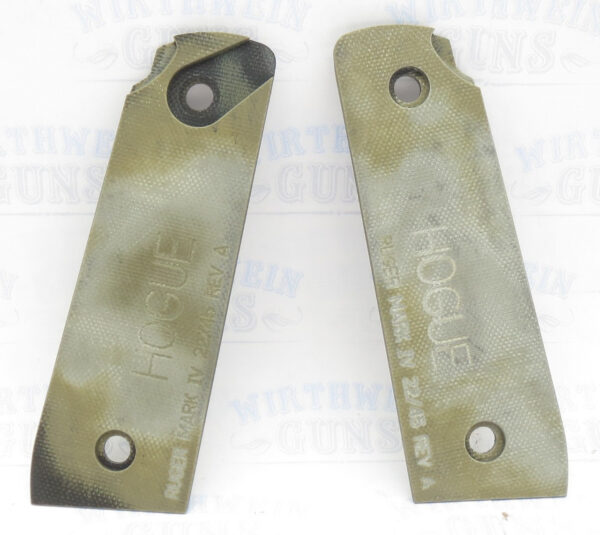 Hogue RUGER 22/45 MK IV G-MASCUS G10 PIRANHA GRIP PANELS