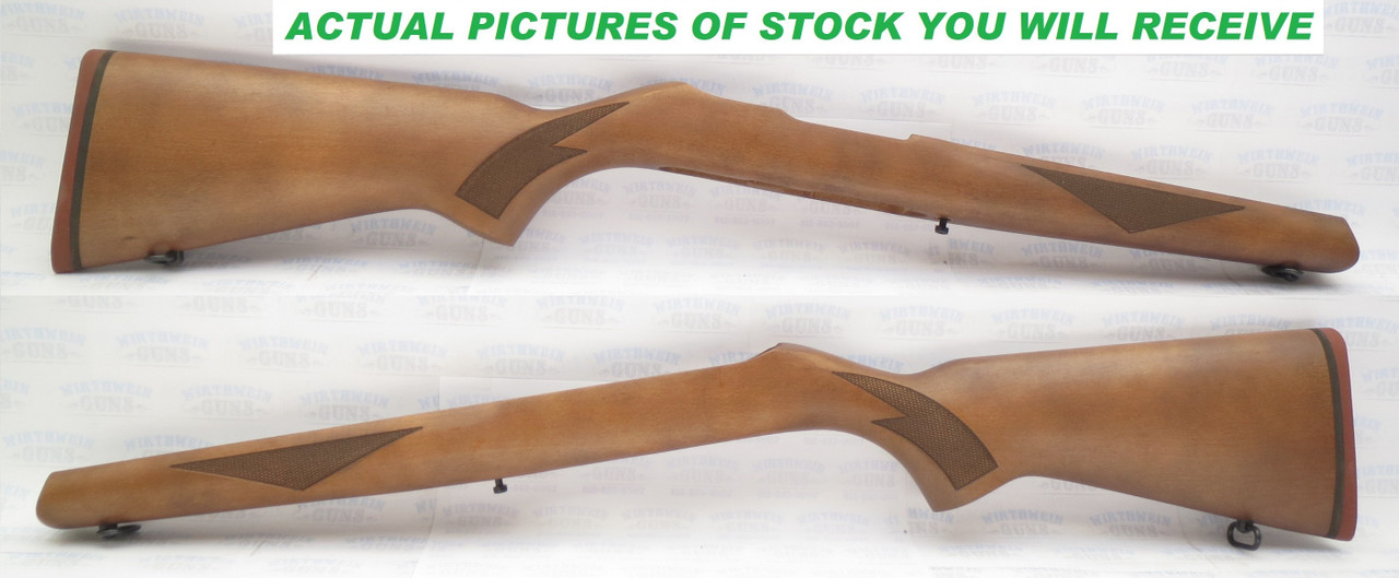 Factory Ruger 10/22 75th Anniversary Birch Wood Stock for Standard Taper Barrel Model 31275 #2