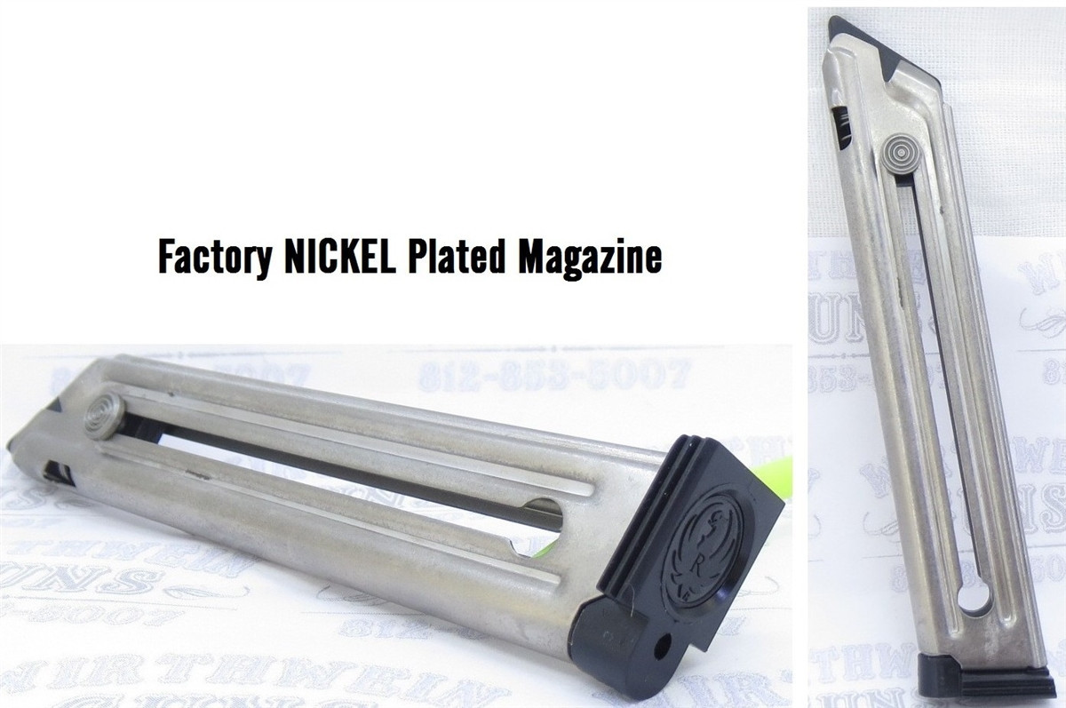 Ruger NICKEL 90231 Magazine for MK3 and MK4