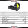 C-More RTS2B-V5 Mini Red Dot Sight 8 moa WITH PICATINNY BASE