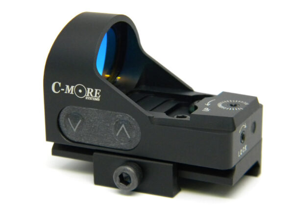 C-More RTS2B-V5 Mini Red Dot Sight 8 moa WITH PICATINNY BASE