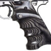 RETURNED - Volquartsen Laminated Wood Pistol Right Hand Grips for Standard Frame Ruger Mark 4 IV Gray- VCTRG-4-G-R