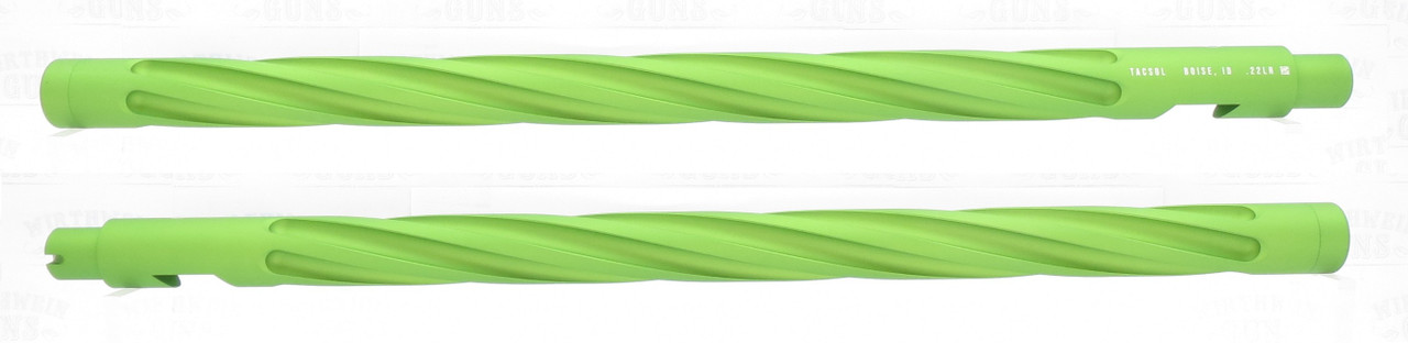 TacSol Tactical Solutions PERFORMANCE X-Ring 1/2"-28 Threaded Barrel MATTE Laser Green for Ruger 10/22