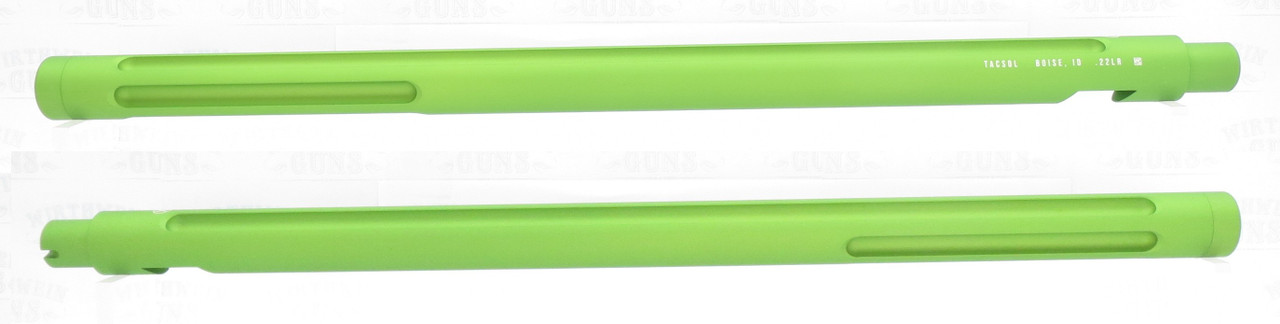 TacSol Tactical Solutions X-Ring 1/2"-28 Threaded Barrel MATTE Laser Green for Ruger 10/22