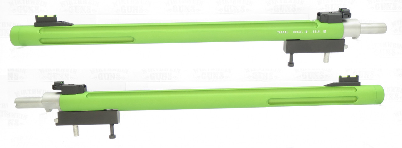 TacSol Tactical Solutions Ruger 10/22  **TAKEDOWN** Open Sight .920 Bull Barrel Threaded 1/2"x28 MATTE Laser Green