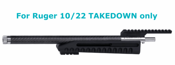 Volquartsen 10/22 TAKEDOWN Lightweight Barrel with STAINLESS Ends and Forend