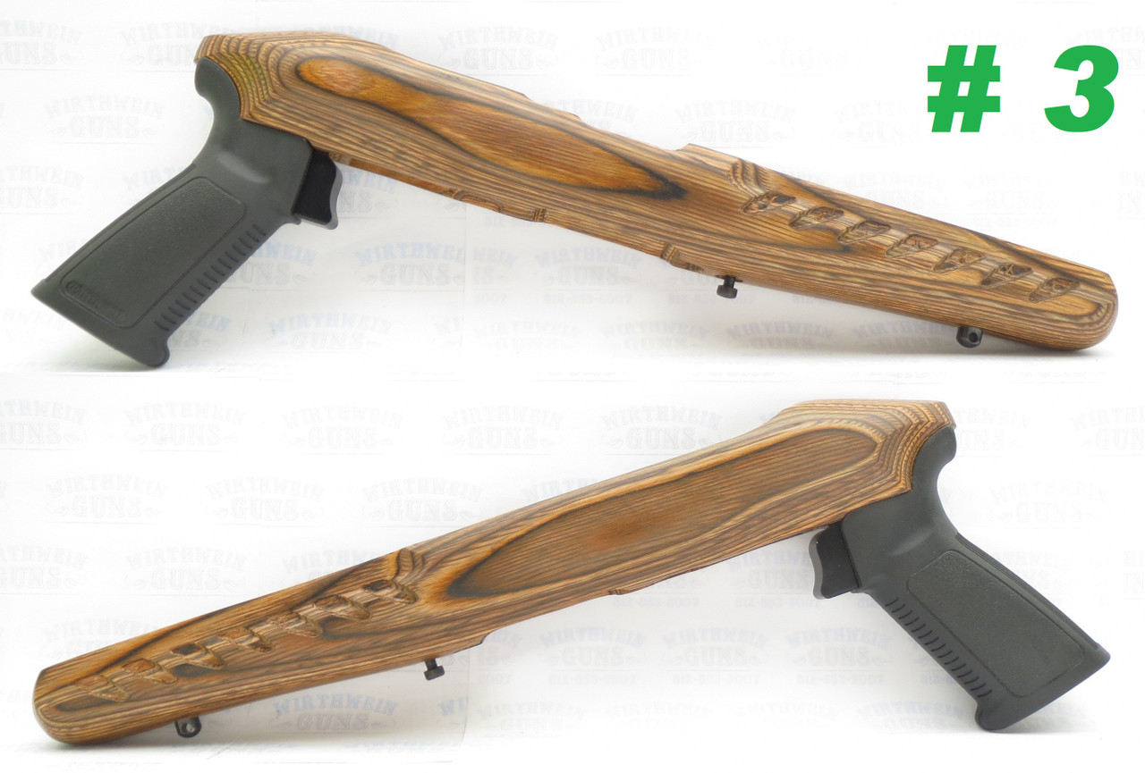 Factory Ruger Charger Brown Laminate Stock *Actual Photos* for Standard Tapered Barrel TALO Model 4919  #3