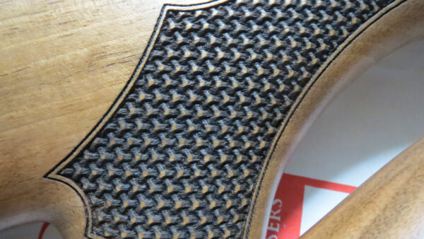 ALTAMONT Ruger 10/22 Walnut Stock with "TRIWEAVE" Checkering DETAIL