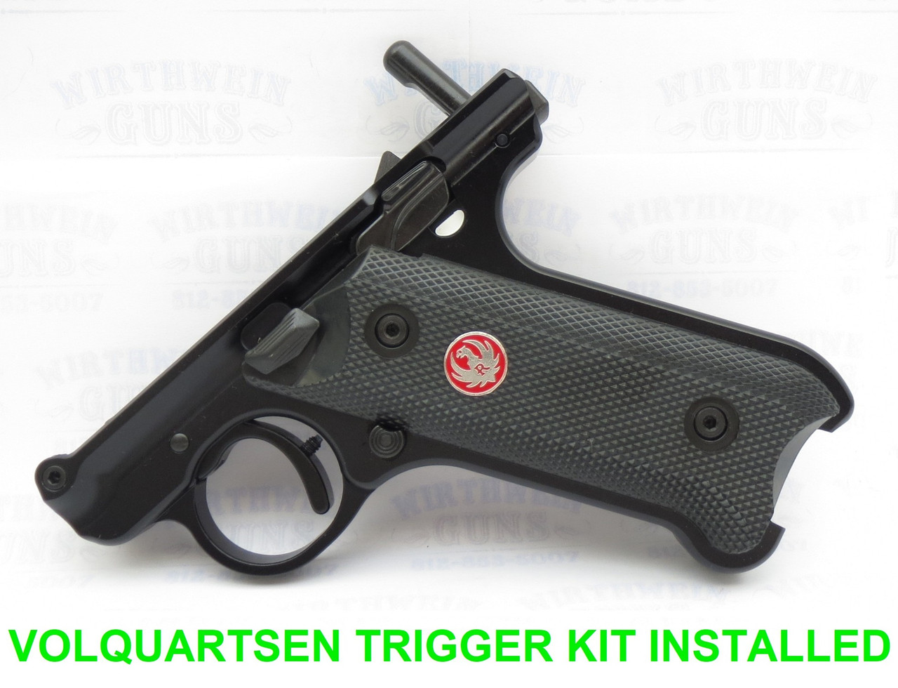 Ruger NEW Take Off Mark IV 4 Standard Black Aluminum Grip Frame Lower WITH NEW VOLQUARTSEN TRIGGER KIT INSTALLED