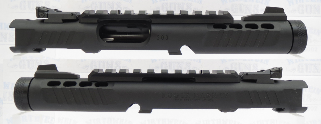 Ruger Mark IV 4 LITE NEW Take Off Upper Black with Rail and Sights 1/2x28 Threads 43958