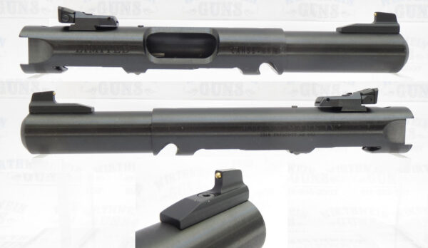 Mark IV 4 NEW Take Off Upper 4" Blued Bull Barrel and Sights (Brass Bead front sight)  40188
