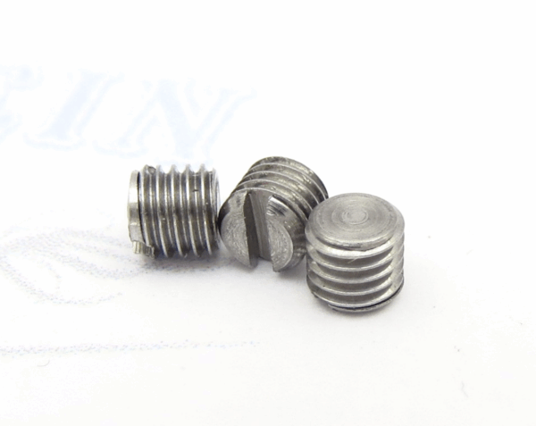 Ruger Slotted Stainless Scope Base Filler Screws for Mark Series Pistols with Factory Drilled Holes