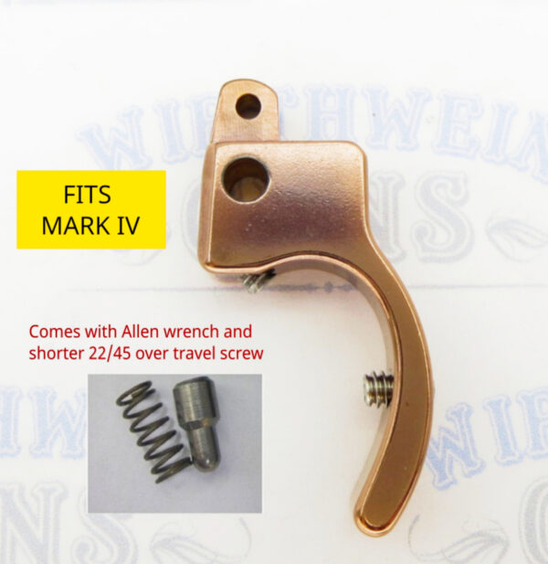 Volquartsen Ruger Mark 1 2 3 4 ROSE GOLD Target Trigger VC2TT-RGT