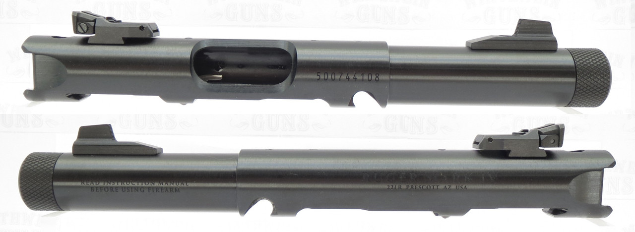 Ruger Mark IV 4 NEW Take Off Upper 4.4" Bull Barrel with Sights 1/2x28 Threads 40190 (similar to Tactical but not drilled for bottom rail)