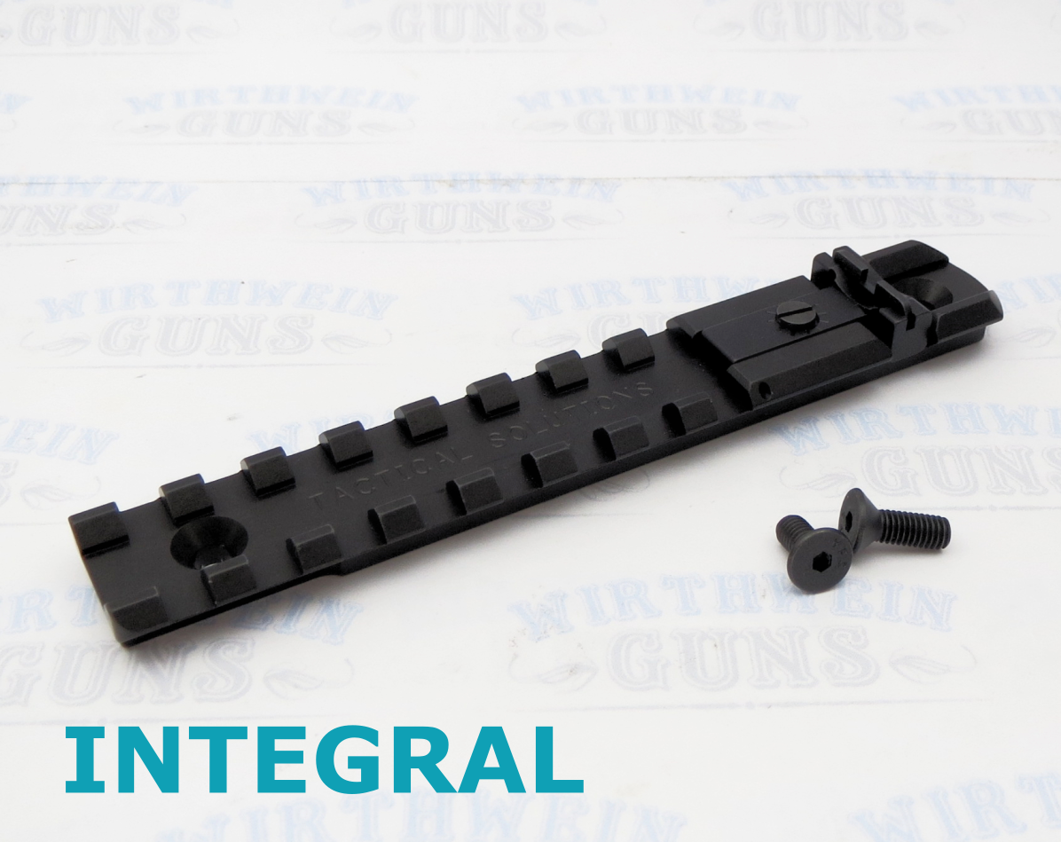 Tactical Solutions Buck Mark Trail-Lite Integral Picatinny Rail & Rear Sight BMSR-INT