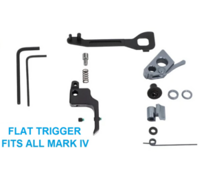 Volquartsen Accurizing Kit, Ruger Mark 4 IV, 19.22 Black FLAT Trigger VC4AK-0004