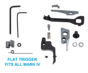 Volquartsen Competition Kit for Ruger Mark IV 19.22 Black FLAT Trigger VC4PCK-0001