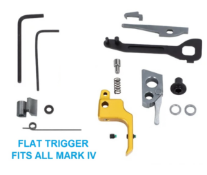 Volquartsen Competition Kit for Ruger Mark IV 19.22 Gold FLAT Trigger VC4PCK-0003
