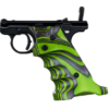Volquartsen Laminated Wood Pistol Right Hand Grips for Standard Frame Ruger Mark IV 4 Green-Gray VCTRG-4-GR-R