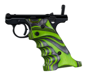 Volquartsen Laminated Wood Pistol Right Hand Grips for Standard Frame Ruger Mark IV 4 Green-Gray VCTRG-4-GR-R