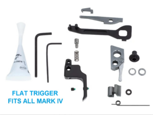 Volquartsen Competition Kit, Ruger Mark 4 IV, 19.22 Black FLAT Trigger VC4PCK-0001