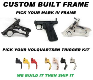 Volquartsen Accurizing Kit For Ruger MK IV 4 22/45 Lite – Black Trigger, Model VC4AK