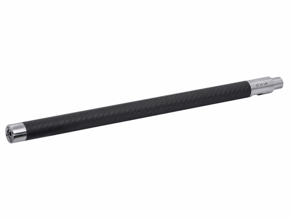 Volquartsen Ruger 10/22 Lightweight Carbon Fiber Barrel with STAINLESS Ends and NO Threads VF10LCF