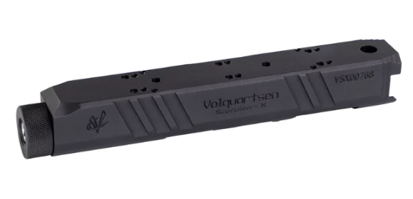 Volquartsen 3" Mark 2, 3 LLV SCORPION-X Upper Black 1/2"x28 Threads VC2LLV-0106