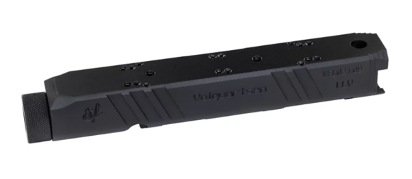 Volquartsen OPTICS READY 3" Black Mini Mamba-X Upper for Ruger Mark IV, Threaded 1/2"x28 Threads VC4LLV-0073