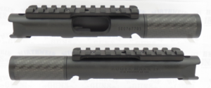 Volquartsen 3.5" Lightweight Carbon Fiber Barrel Upper for Ruger Mark IV, Black *NON-Threaded* VF4CF-6-0007