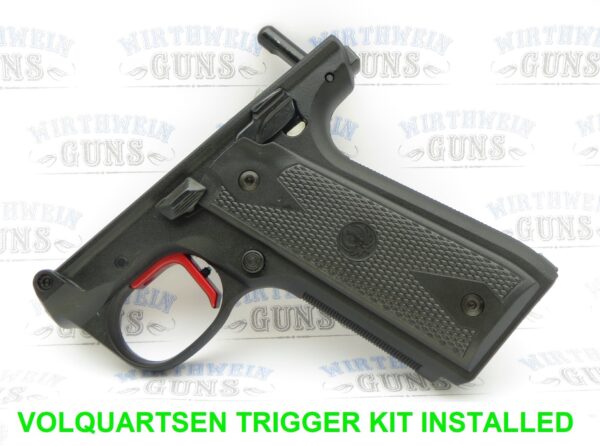 Ruger NEW Take Off Mark IV 4 22/45 Grip Frame Lower WITH NEW VOLQUARTSEN VC4AK-0005 19.22 RED TRIGGER KIT INSTALLED