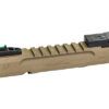 Volquartsen LLV MINI Mamba Upper WITH SIGHTS for Ruger Mark IV, 3" FDE 1/2"x28 Threads VC4LLV-0086
