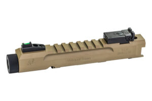 Volquartsen LLV MINI Mamba Upper WITH SIGHTS for Ruger Mark IV, 3" FDE 1/2"x28 Threads VC4LLV-0086