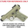 RUGER MARK IV 22/45 VC4LLV-0086-COMBO MINI MAMBA