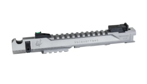 Volquartsen 4.5" LLV Upper for Ruger Mark IV, Stainless Steel with Sights and Compensator Threaded 1/2"x28 (Mamba) VFVAULT-P-0017
